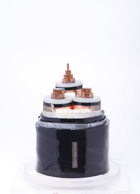 Hochkapazität 3,6/6kV Single Core -Stromkabel mit Kupferleiter und XLPE -Isolierung für Gemeinkostenanwendungen
