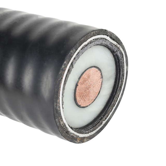 Wasserdichtes 132-kV-Kupfer-XLPE-Hochspannungskabel