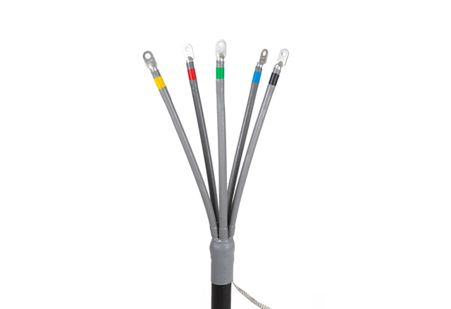 XLPE -Kabelzubehör 26/35kV Drei Kerne Kaltes Schrumpfen in Innenräumen