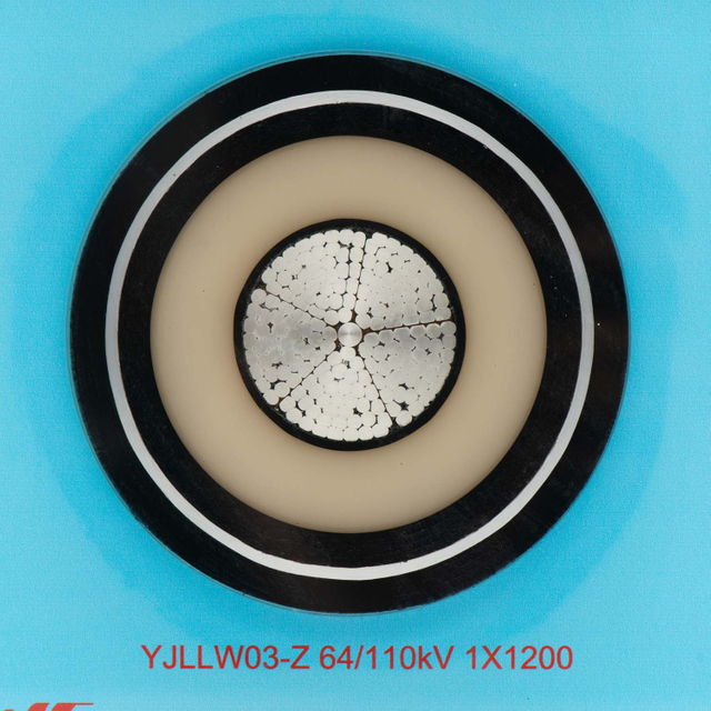 XLPE Isoliertes Aluminiumleiter mit Kupferdrähten für wasserdichtes unterirdisches Stromkabel