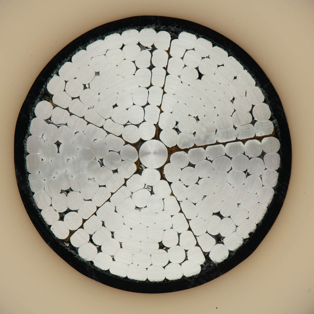 XLPE Isoliertes Aluminiumleiter mit Kupferdrähten für wasserdichtes unterirdisches Stromkabel
