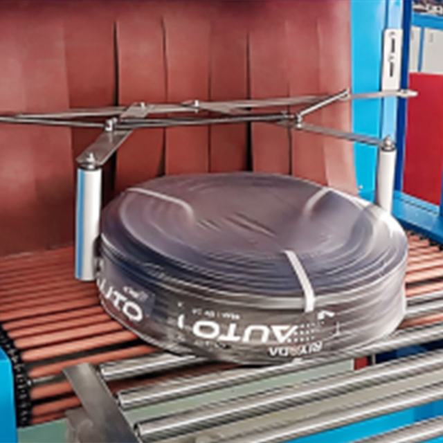 ZX-3000 Automatische Spirale/Billing/Schrumpfpackmaschine, 500 Einheiten/Stunde, Edelstahlrahmen, IoT-fähig