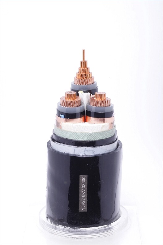 Was sind die 3 Kabel auf einer Stromleitung?